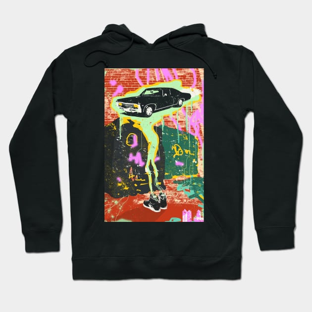 GRAFFITI GHOST Hoodie by Showdeer